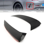 Rear Bumper Splitters for Mercedes C257 CLS450 CLS53AMG (2018-2020) Black