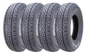 Set of 4 ST 225/75R15 Winda Radial Trailer Tires 10PR Load Range E