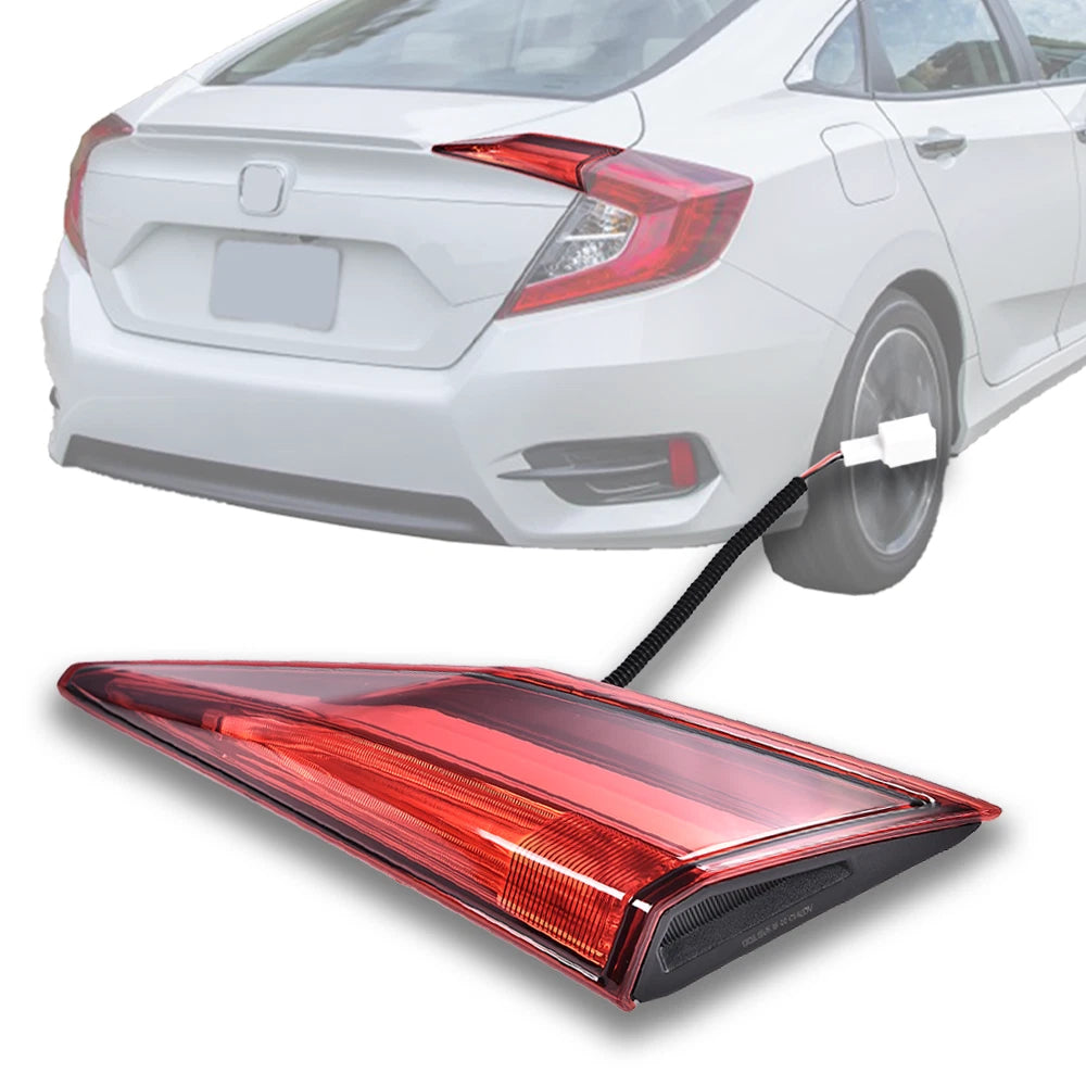 Rear Inner Tail Light Brake Lamp for Honda Civic (2016–2020) Right Side