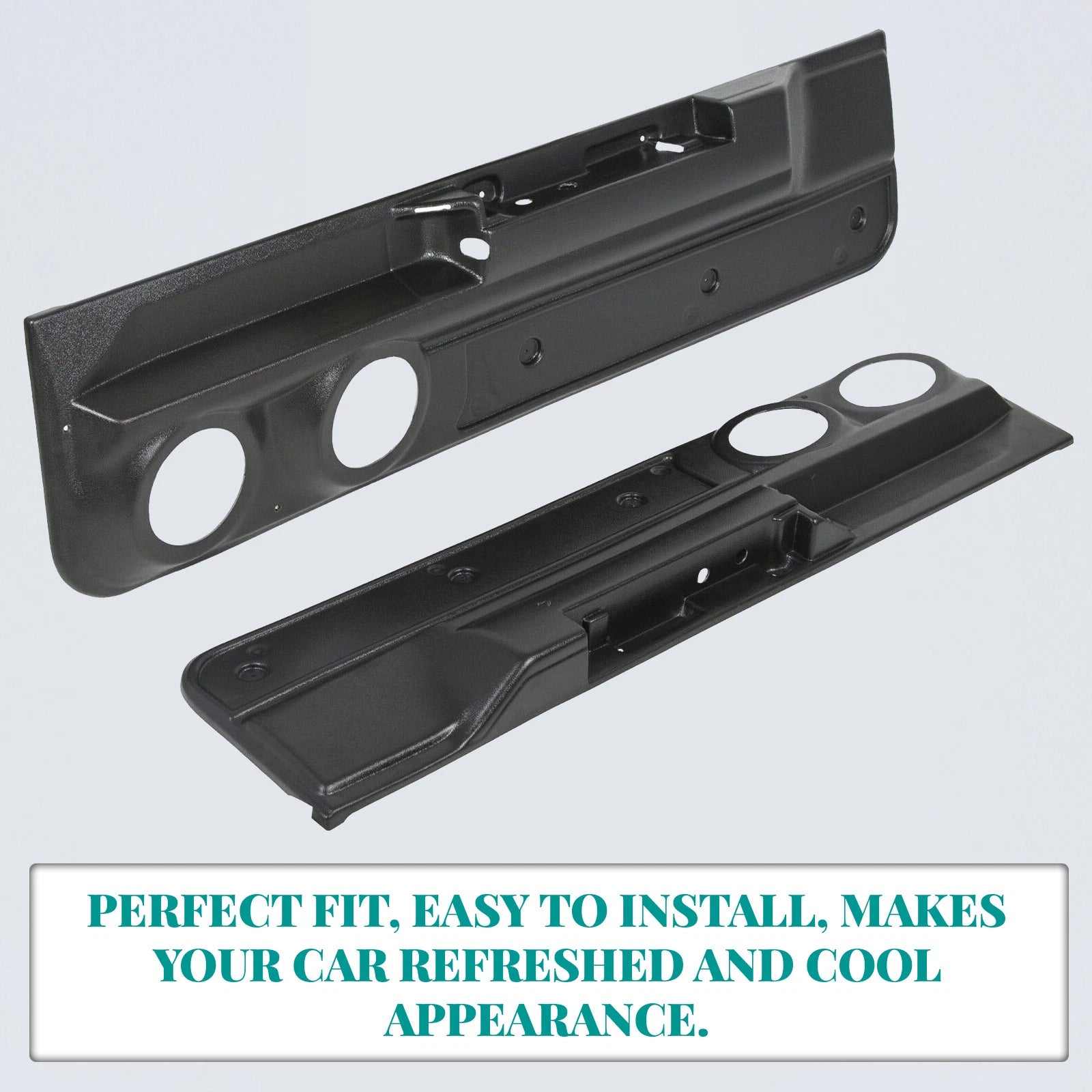 Lower 2-Speaker Door Panel Set for 1978-1988 Monte Carlo Malibu El Camino