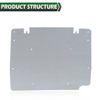 Tour Pack Trunk Metal Base Plate for Harley Touring Road King (2014–Present)