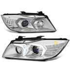 LED Swoosh-Halo Projector Switchback Headlight for BMW 3-Series (2009–2012)