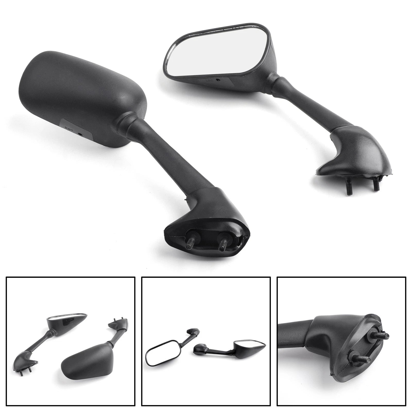 Mirrors for Yamaha YZF 1000 R1 (2004–2006) - Black