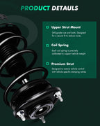Front Complete Struts Shocks with Springs Assembly for Toyota Corolla (2014–2018)