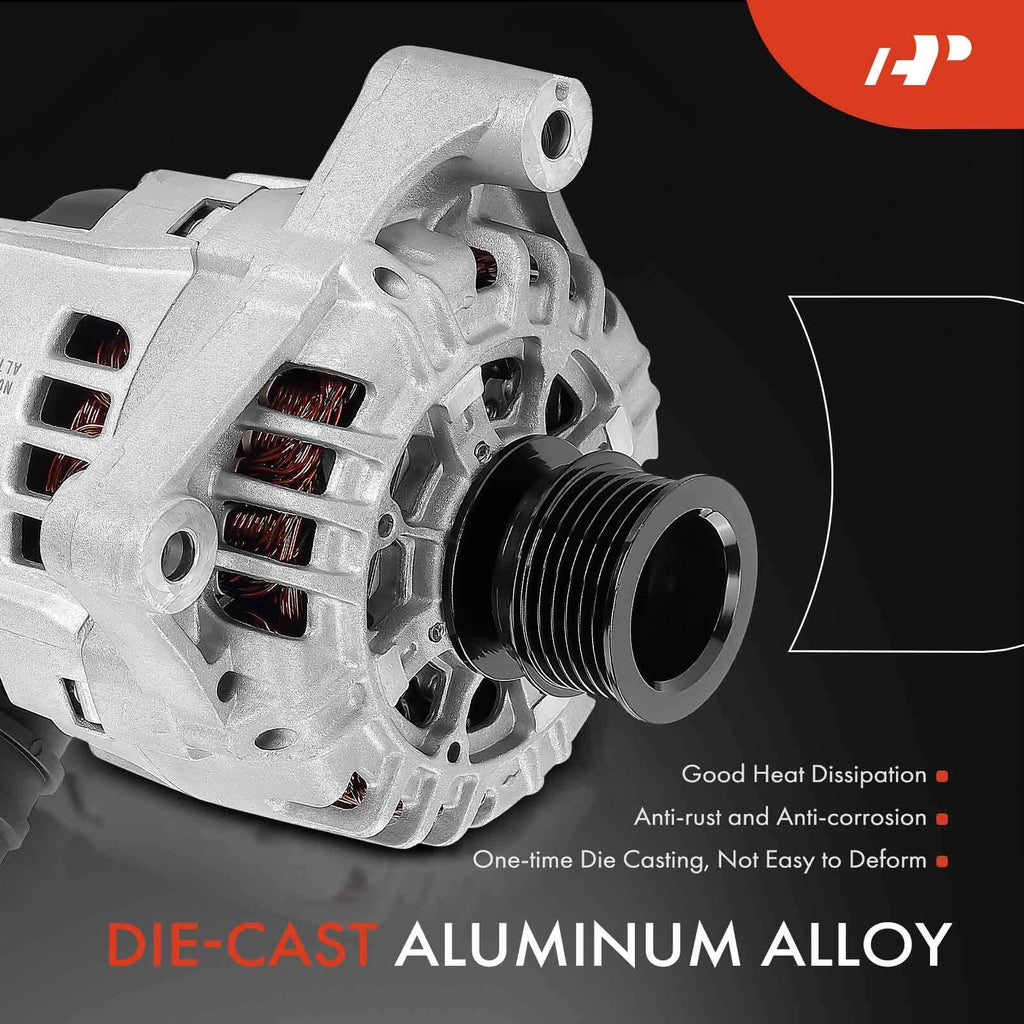 Alternator for BMW X5 E53 (2004–2006) 3.0L 12V 6-Groove