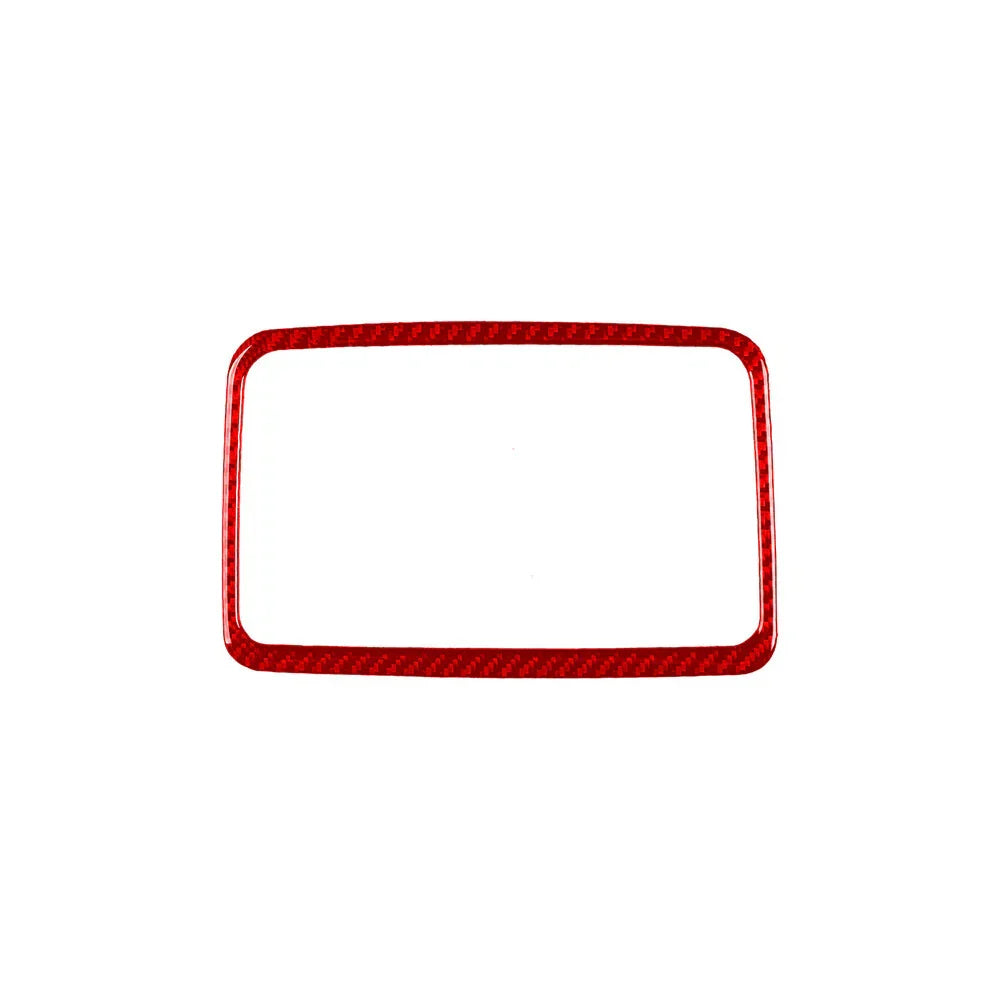 Carbon Fiber Dashboard Storage Box Cover Trim for Ford Ranger (2019-2022)