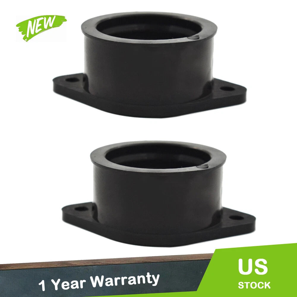 2X Carburetor Intake Manifold Air Joint Boot for Kawasaki KZ440 (1979–1980)
