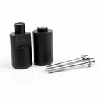 Frame Sliders Crash Protector for Suzuki GSXR 1000 (2005–2006) No Cut Black
