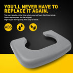 Center Console Cup Holder Pad for Ford F150 (1997-2003) Light Gray