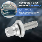 Crankshaft Pulley Bolt and Washer for Honda Accord CRV Civic (2003–2011)