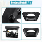 Set of 2 Tailgate Door Handle and Bezel for Chevy Avalanche 1500 2500 (2002–2006)