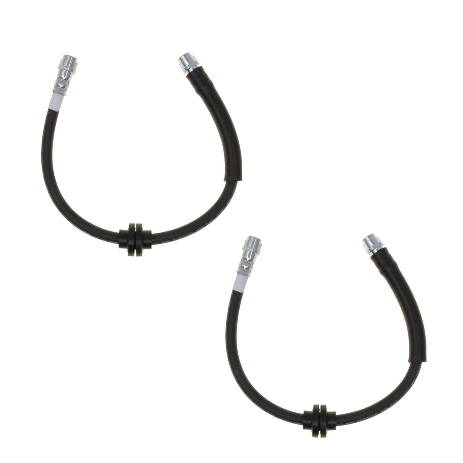 Set of 2 Front Brake Hydraulic Hoses for Benz W211 E300 E350 E500 E550