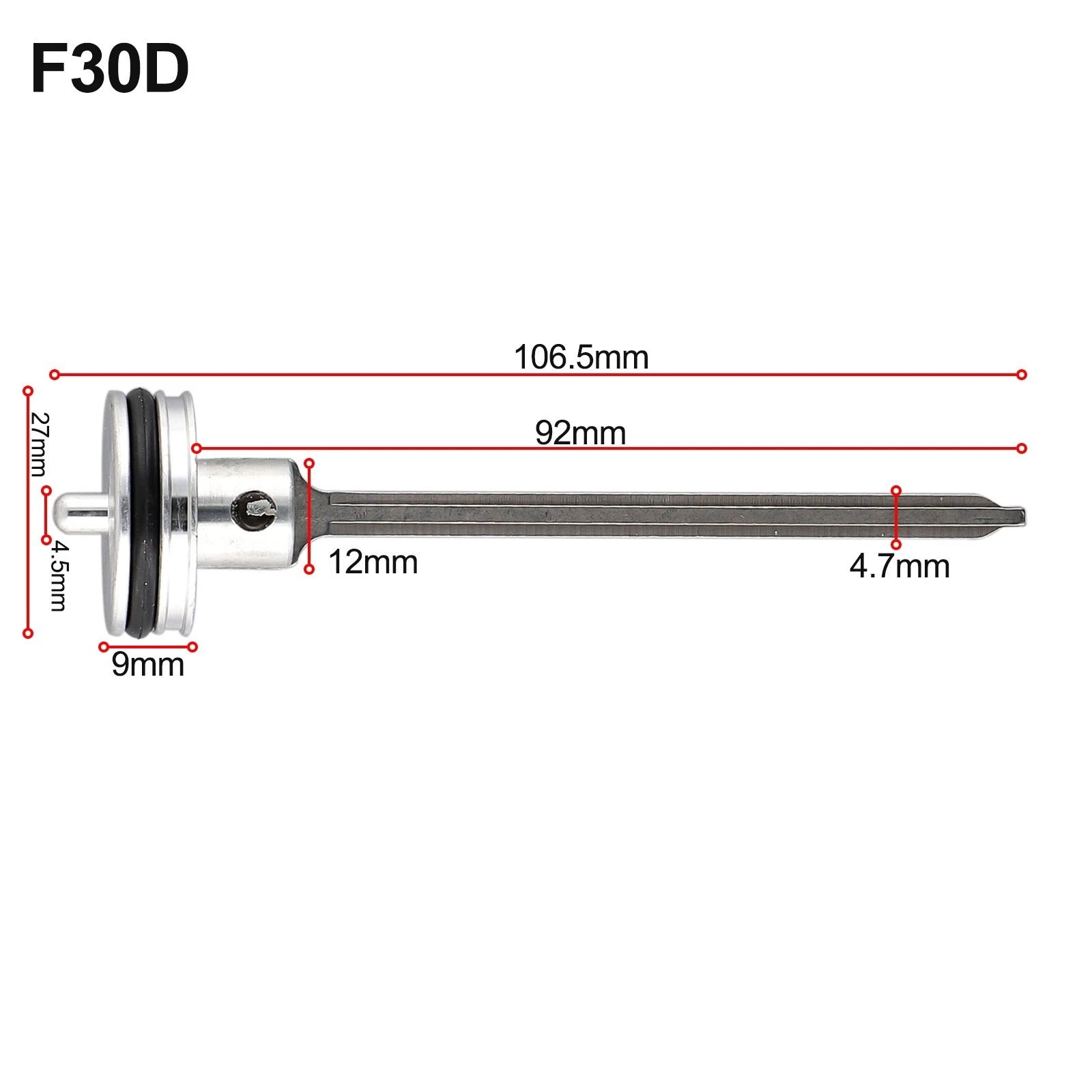 Pneumatic Nailer Needle for F30D, T50DC, ST64, P625B, 1013J, 422J