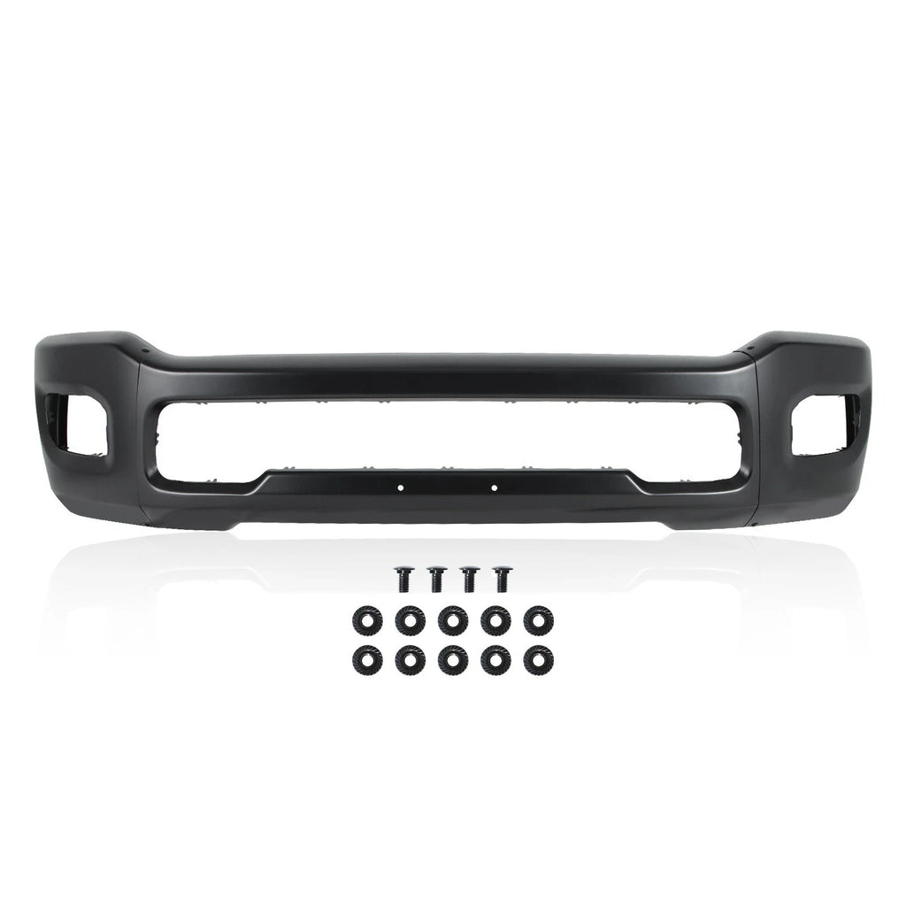 Black Steel Front Bumper Face Bar for RAM 2500 3500 (2019–2024)