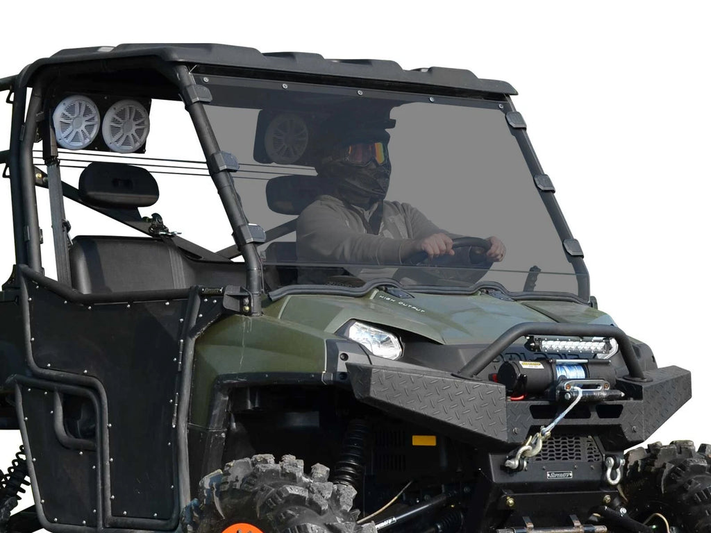 Scratch Resistant Full Windshield for Polaris Ranger 800 (2009–2014)