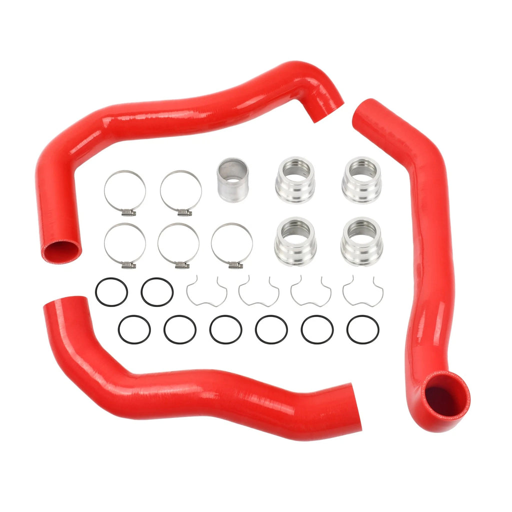 Silicone Coolant Hose Kit for Ford F-250 Super Duty (2008–2010) 6.4L Red