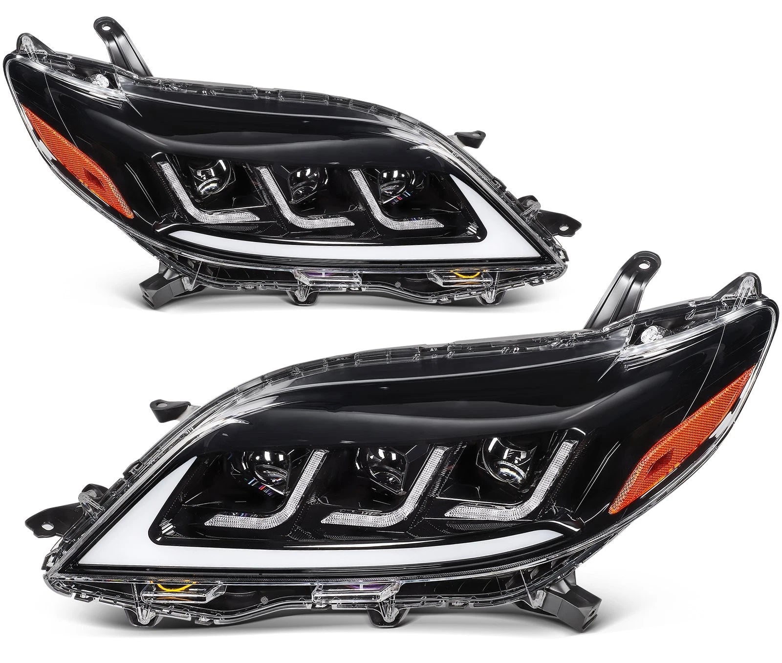 Set of 5 Amber Roof Running Light Covers for Chevy GMC (1988–2000)