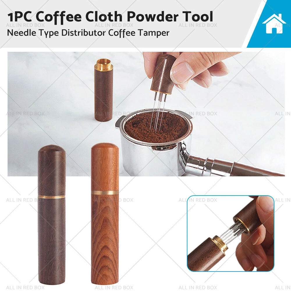 Coffee Stirrer Needle Distributor Tamper for Espresso Machine (1970–1980)