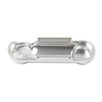 1x Silver Front Axle Cap Nut Cover for Vespa Sprint, Primavera (2014-2023)