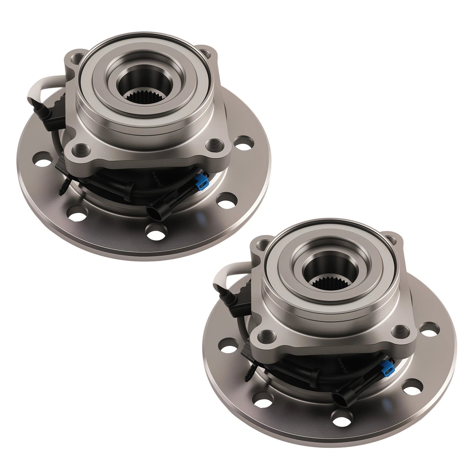 Pair Front Wheel Hub for Chevrolet K2500 (1996–2000) BR930406