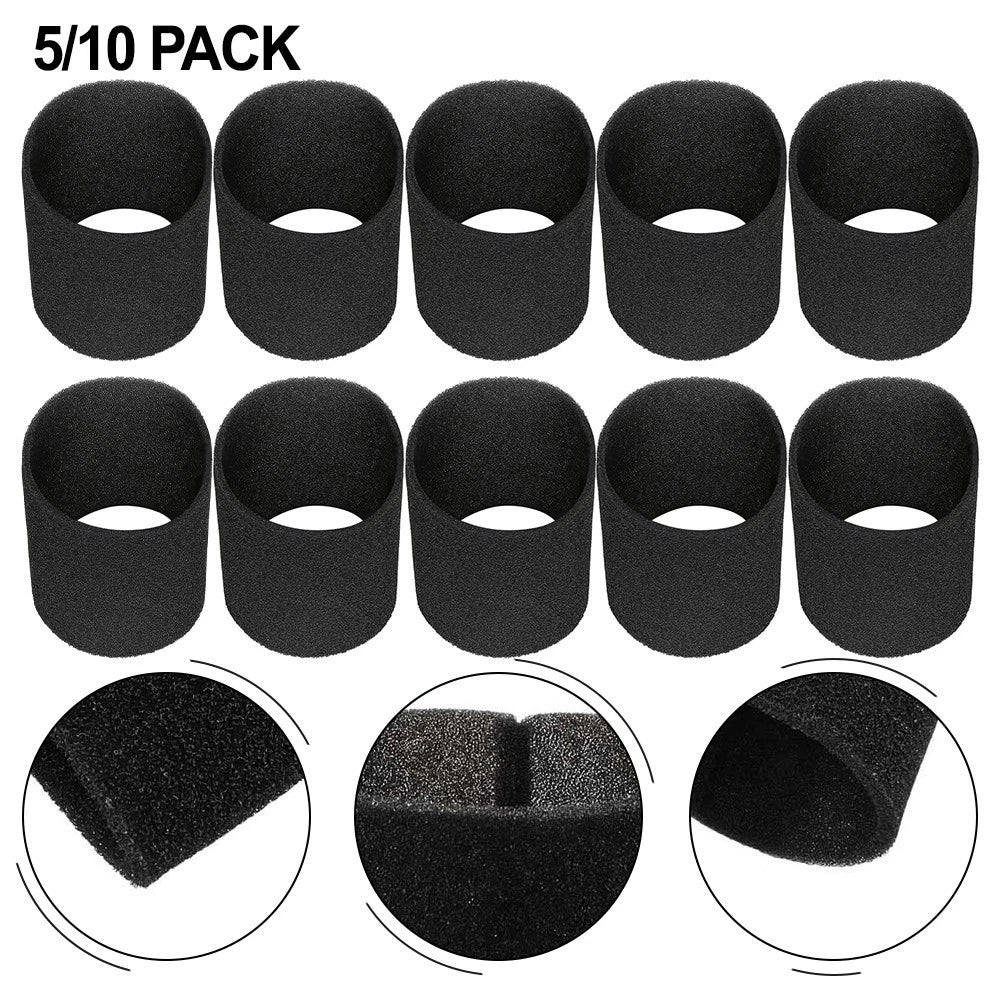 Set of 2 Foam Filters for Vacmaster VFF21 (2, 3, 4 Gallon Wet Dry Vacuum)