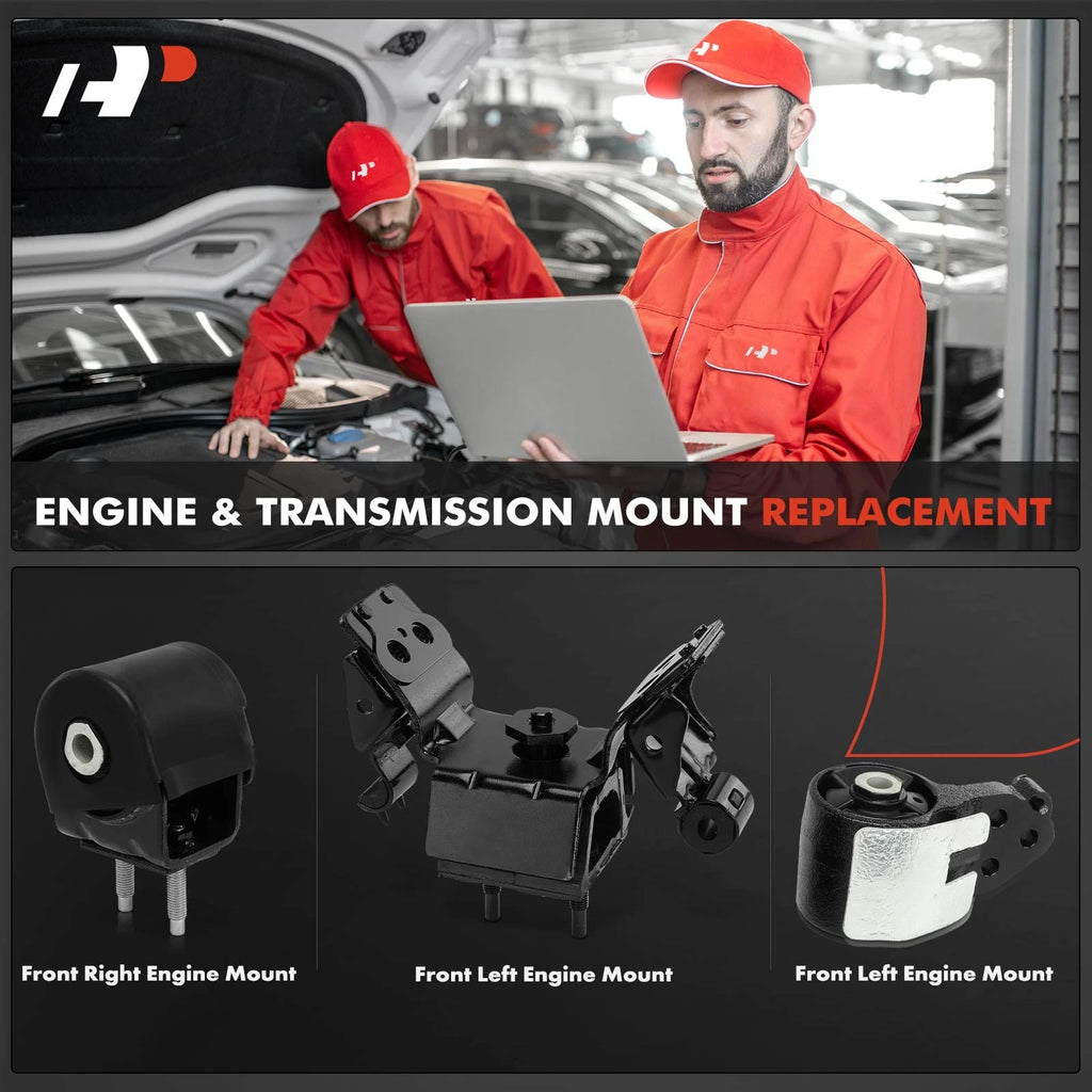 3X Engine Motor & Transmission Mount for Ford F-150 (2017-2023)