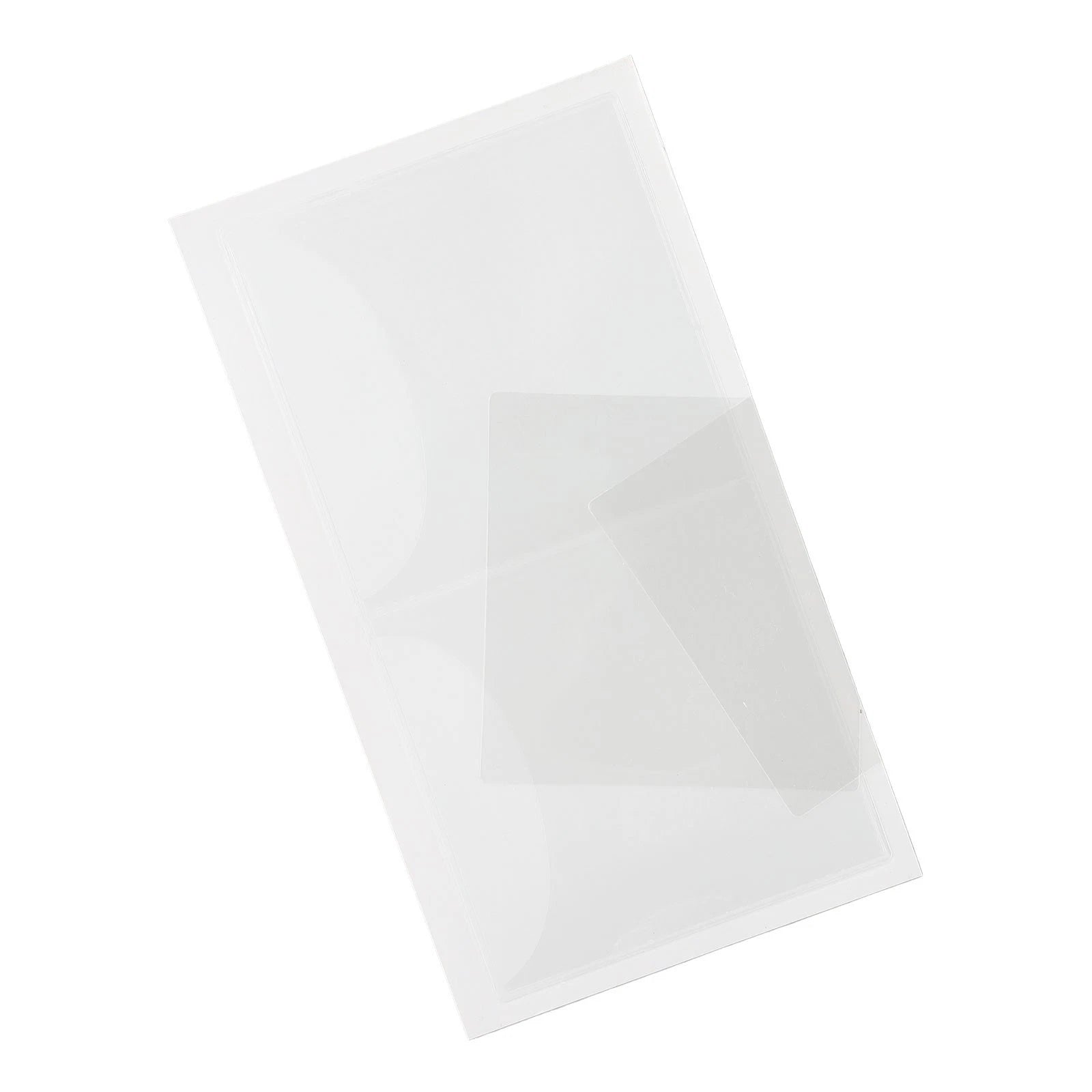 2X Windscreen Ticket Holder for Car Parking Permit (90mm x 90mm)