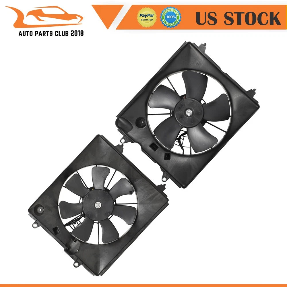 Cooling Fan Assembly Pair for Honda CR-V (2010–2014)