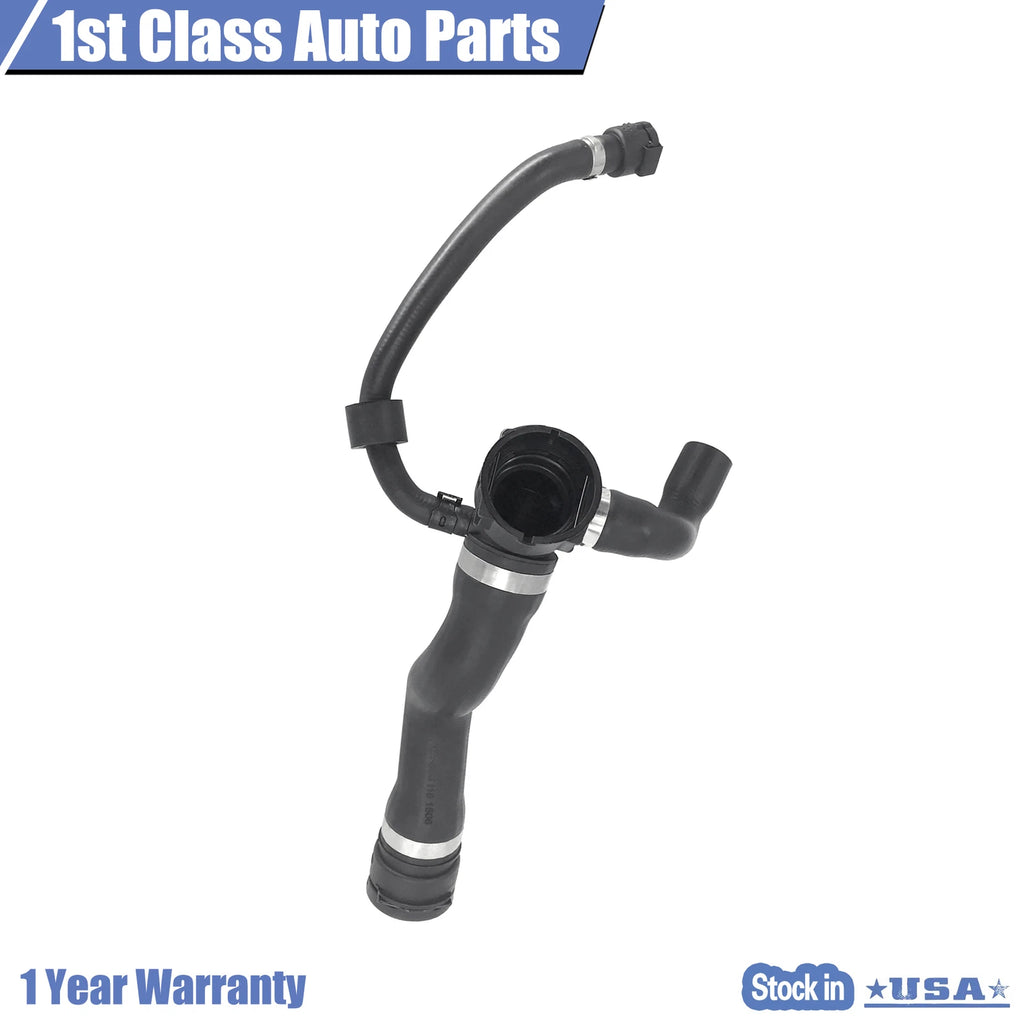 Upper Radiator Hose with Vent Hose for BMW 535 640 740 (2010–2018)