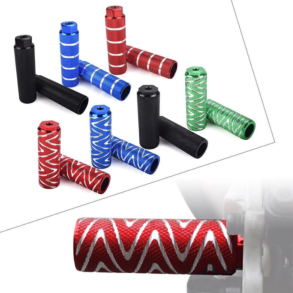Bicycle Pedal Alloy Stunt Pegs Set of 2 for MTB Bike