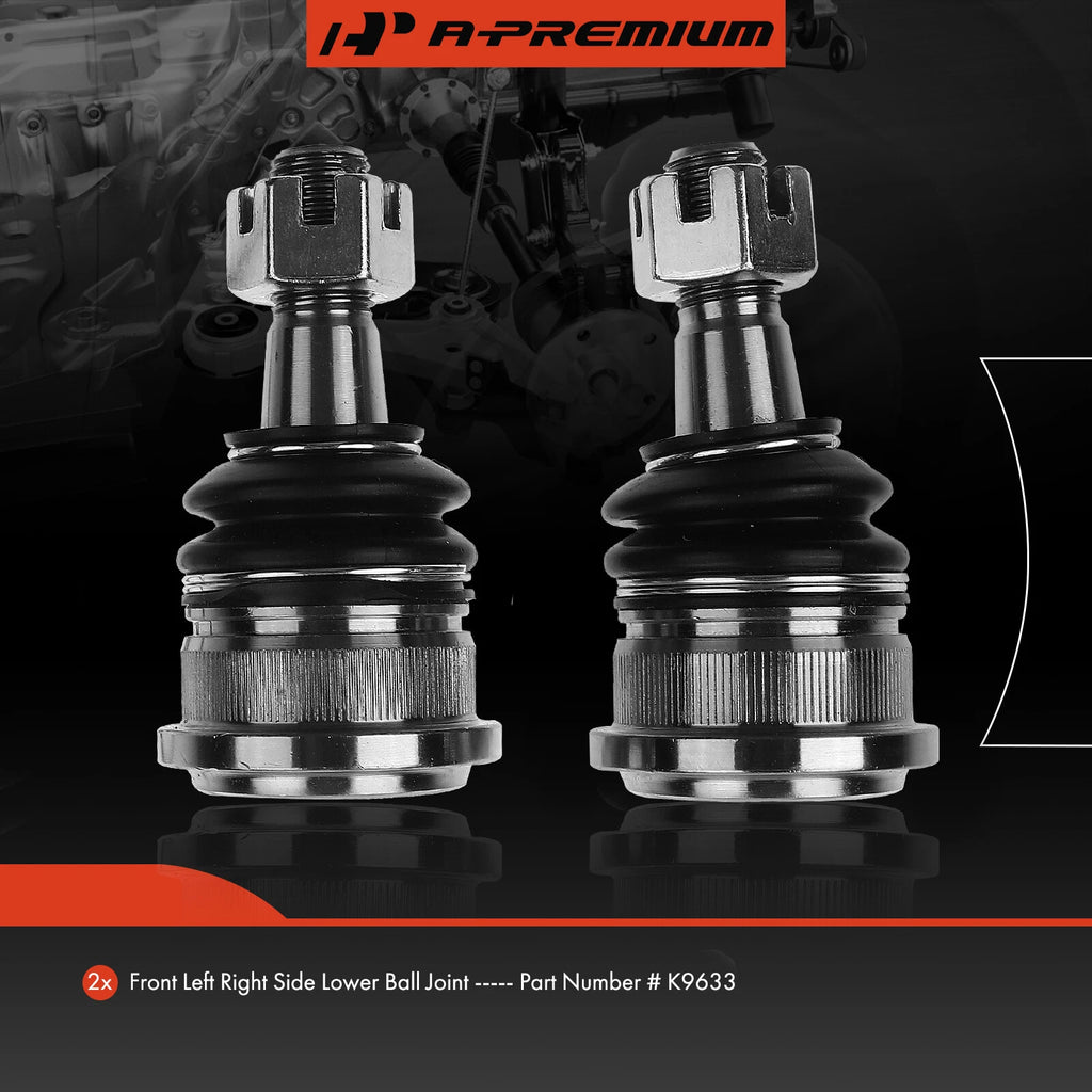 2X Front Lower Ball Joint for Nissan Altima (1993–1997) Sentra (1986–1990)