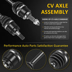 CV Axle Shaft for Honda Rancher 420 TRX420 4x4 (2009–2014)