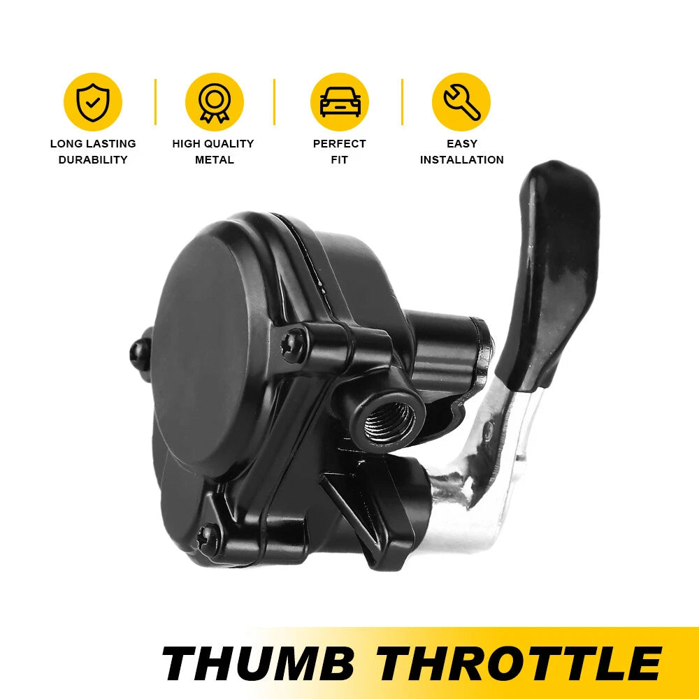 Thumb Throttle for Honda TRX450R TRX400EX TRX300EX TRX250R (2004–2007) BLACK