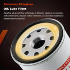 Oil Fuel Filter Change Kit for Volvo D12 D13