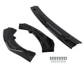 Front Bumper Lip Kit for Toyota Camry SE/XSE (2018–2020) Gloss Black