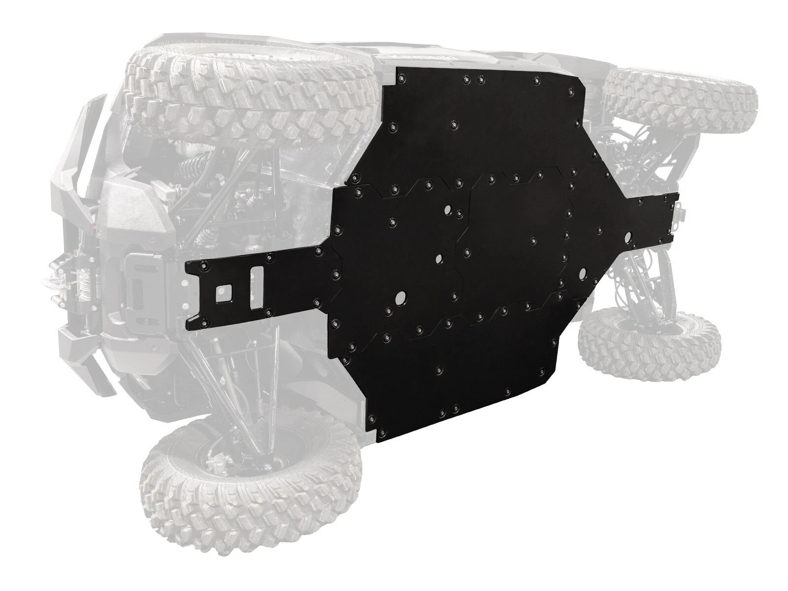 SuperATV Full Skid Plate for Kawasaki Ridge (2024–2024)