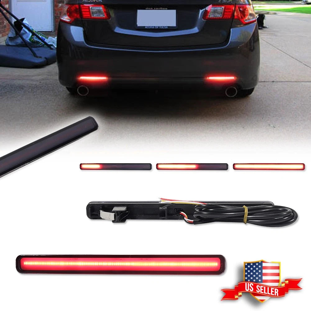 48-LED Sequential Signal Tail Lamps for Acura TSX (2009–2014)
