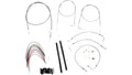 Burly Braided Stainless Brake Line Kit for Harley Touring (2002–2006)