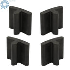 Set of 4 Leaf Spring Rubber Bumper Insulator Bushings for Ford Truck (1980–2020)
