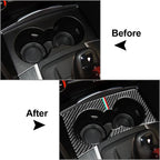 Interior Water Cup Holder Trim for Alfa Romeo Giulia (2017–2019)
