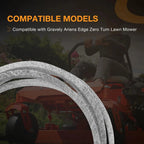 Deck Drive Belt for Gravely Ariens Edge Zero Turn Mower (07200839)