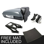 Razor Trunk Backrest Mount for Harley Road Glide (2014–2026) Gunship Gray