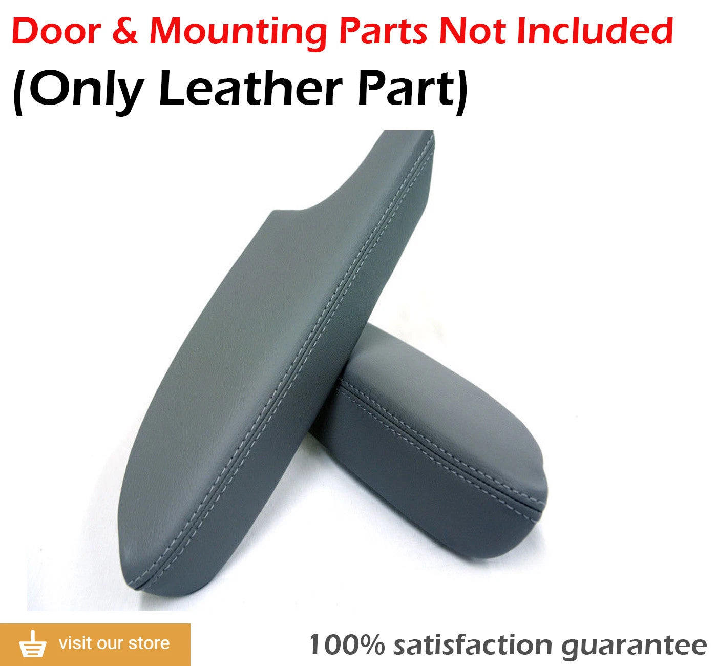 Leather Synthetic Door Panel Armrest Cover for Acura TSX (2009–2014)