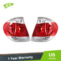 Set of 2 Chrome Rear Tail Lights for Toyota Camry (2005–2006)