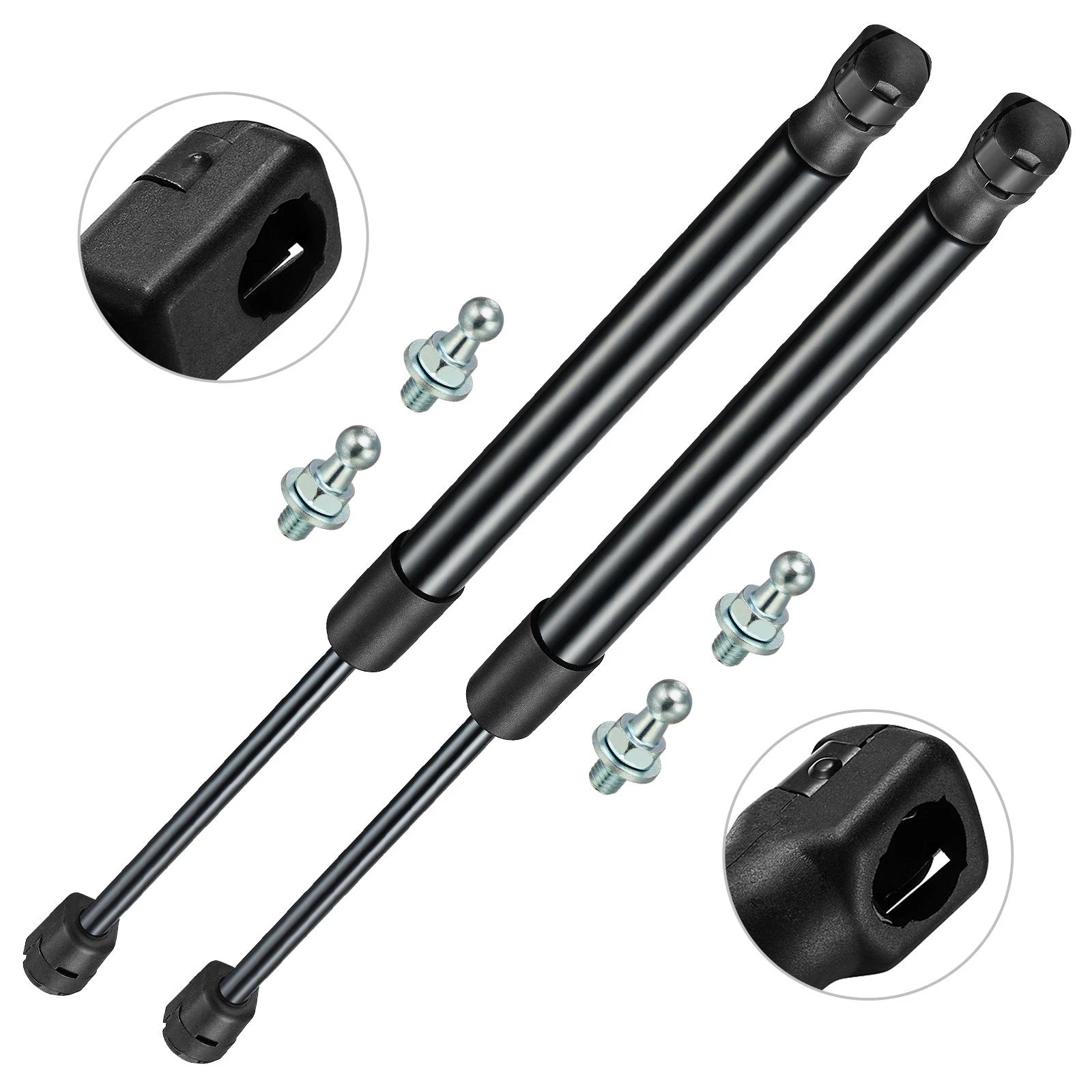 Set of 2 Gas Struts for Truck Topper Cap (15 Inch, 60lbs)