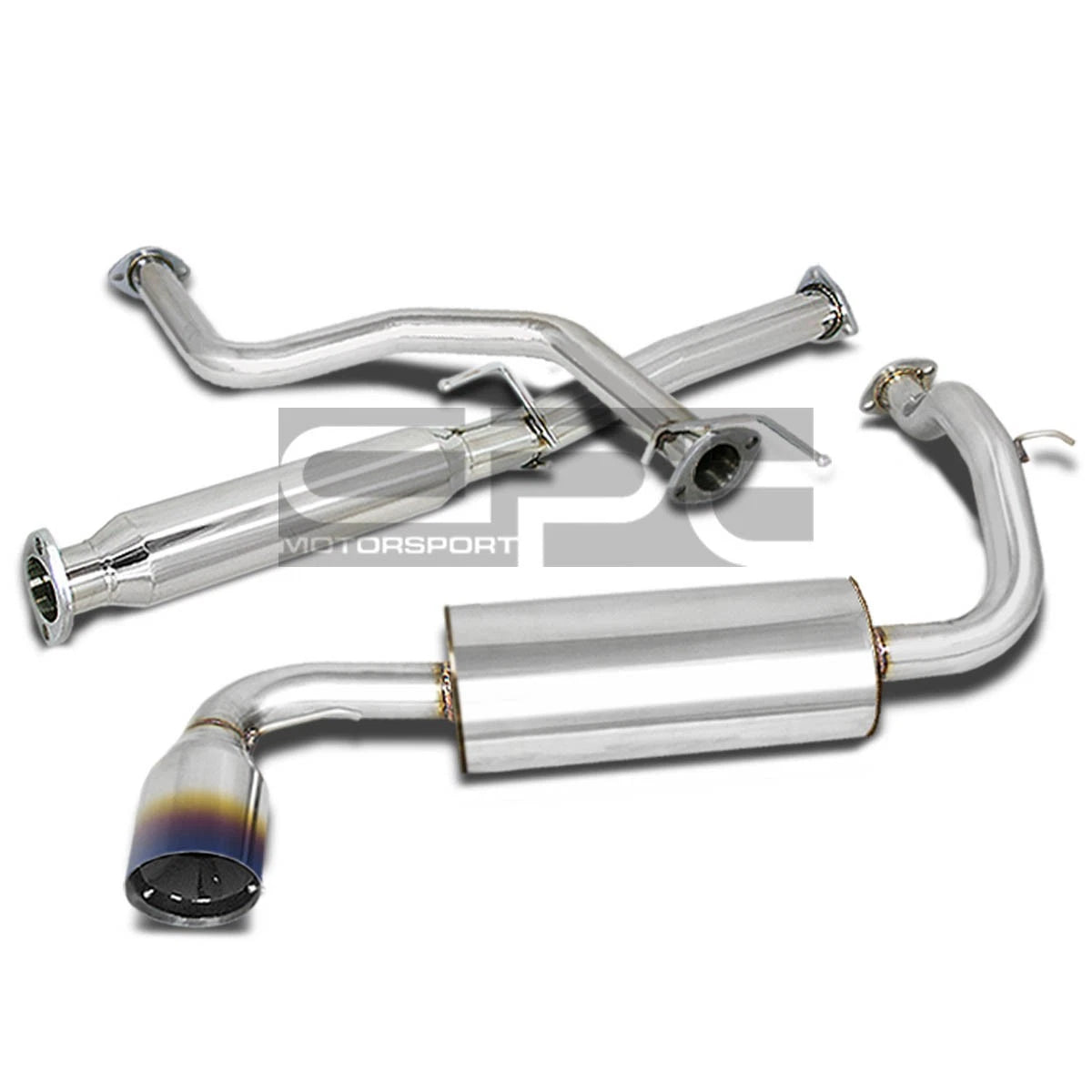 Stainless Catback 2.5 Exhaust Muffler for Civic 3-Door Hatchback