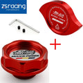 Mugen Power Oil Radiator Cap & Water Cap Cover for Honda (2000–2005)