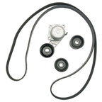 Serpentine Belt Tensioner Pulley Kit for Ford E-350 E-450 F-150 (1992–2021)
