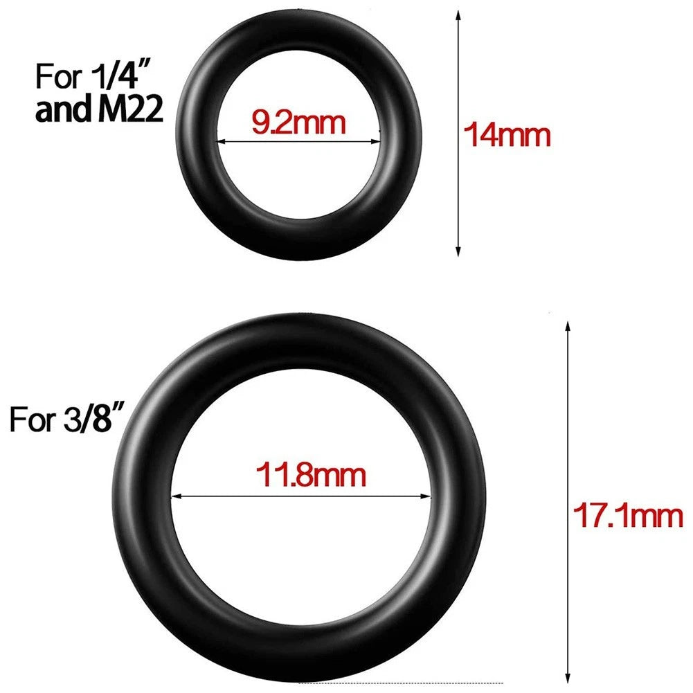Set of 40 O-Rings for Pressure Washer Hose Quick Disconnect Tool