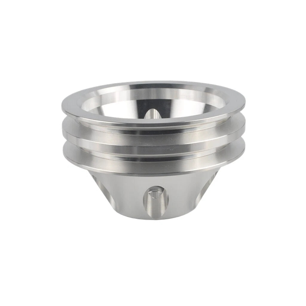 Water Pump Pulley for SB Chevy SBC 350 383 400 (Long Pump, Double Grooves)